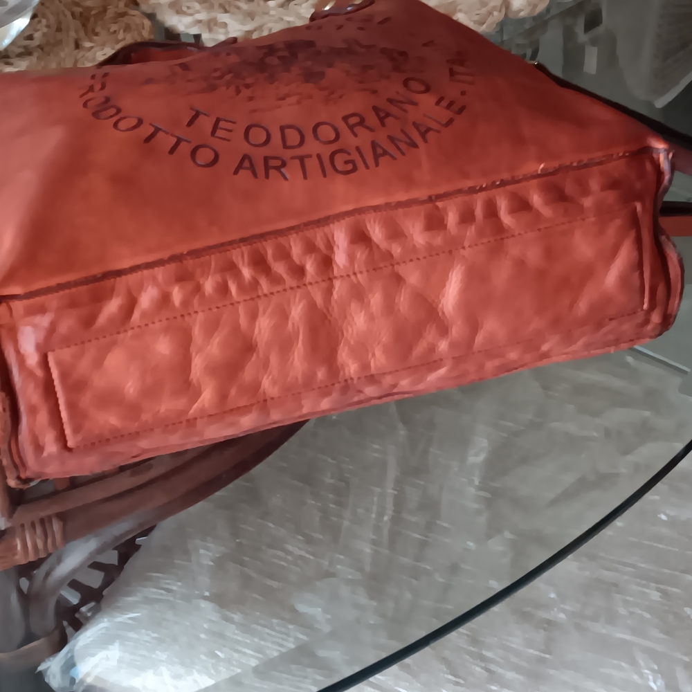 Campomaggi NWT Stunning Chestnut Leather Tote - Picture 6 of 10